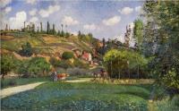 Pissarro, Camille - A Cowherd on the Route de Chou, Pontoise